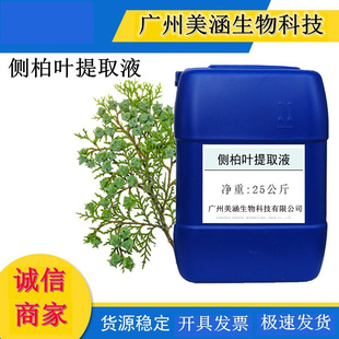 批发优质侧柏叶提取液 植物提取液 侧柏叶萃取液 厂家直销 1KG起