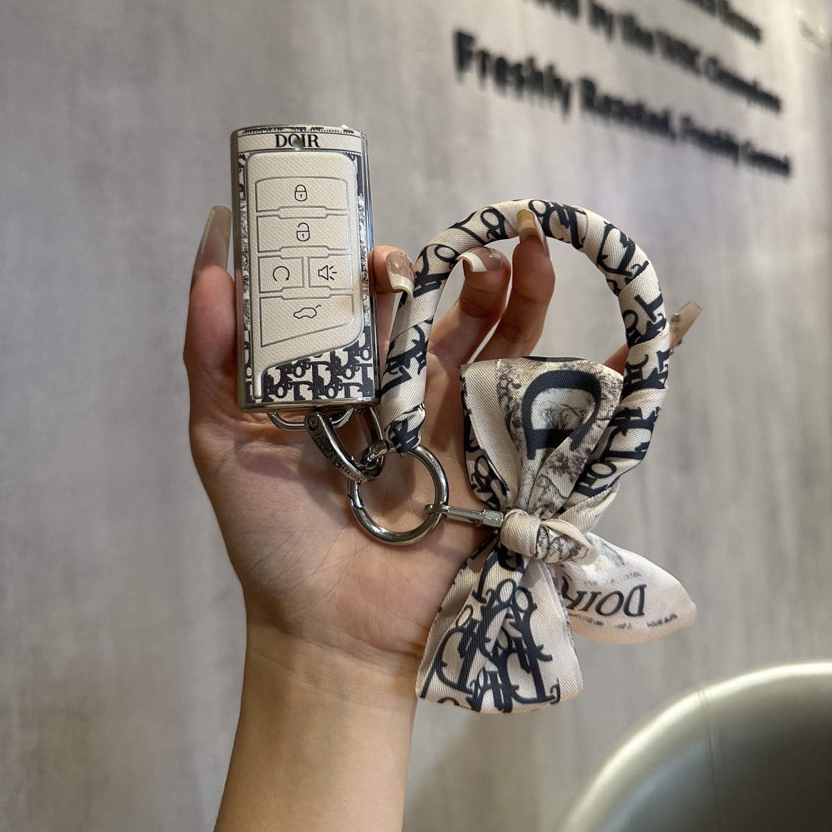 广汽传祺gs4Plus钥匙套GA4 GA6 GA8车GS5壳GS8 M6pro M8仿皮包扣