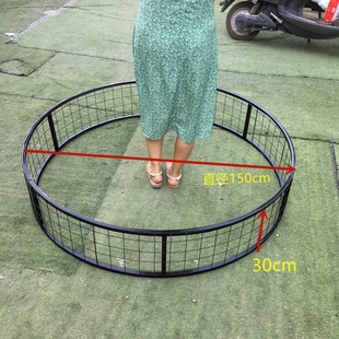 飾摩天輪舞臺酒吧壘墻圓輔助 婚慶鐵藝圓環吊頂架子線簾花架網格裝