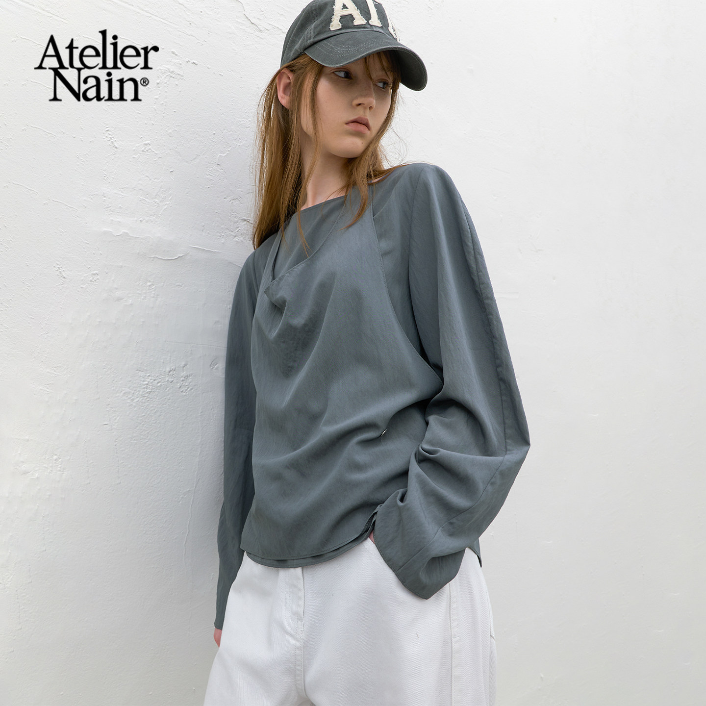 Atelier Nain2026年秋季新款设计感衬衫两件套韩版时尚简约上衣女