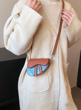 小众设计包包女2025新款精致mini高级感复古单肩腋下包斜挎马鞍包