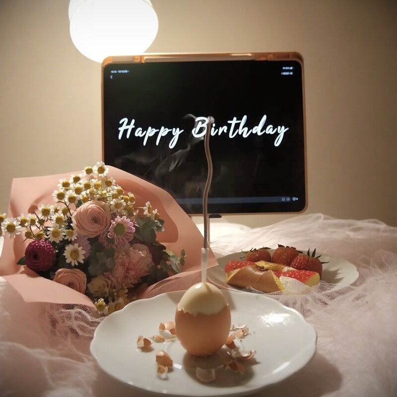 【破壳日】生日蛋糕装饰蜡烛拍照出片道具仪式感打卡神器生日蜡烛