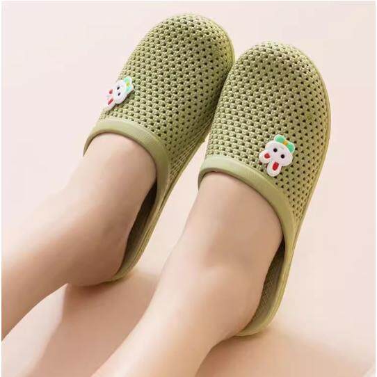 断码清仓2025夏季洞洞凉拖包头软底耐磨室内外休闲家具拖鞋