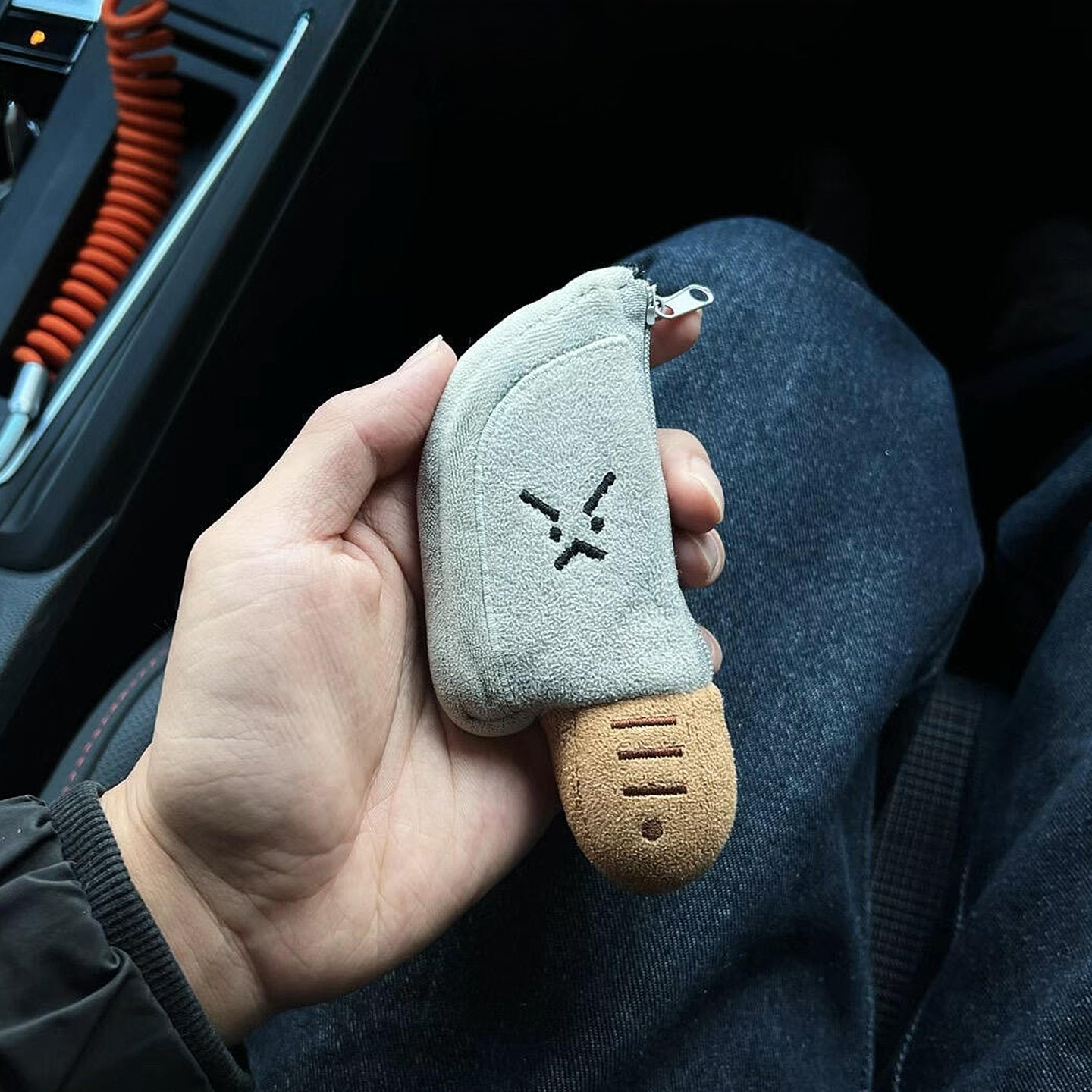 宝马奔驰大众汽车钥匙套创意小刀钥匙扣小挂件钥匙包保护套收纳包