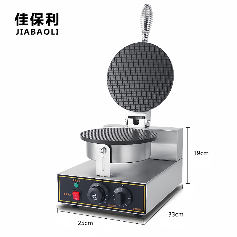 雪糕皮机商用电热脆皮机冰激凌甜筒冰淇淋蛋筒蛋卷机烘烤