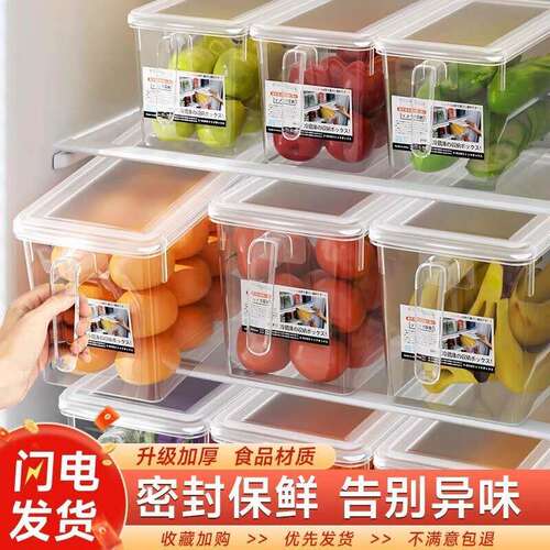 冰箱冷冻保鲜盒蔬菜鸡蛋饺子