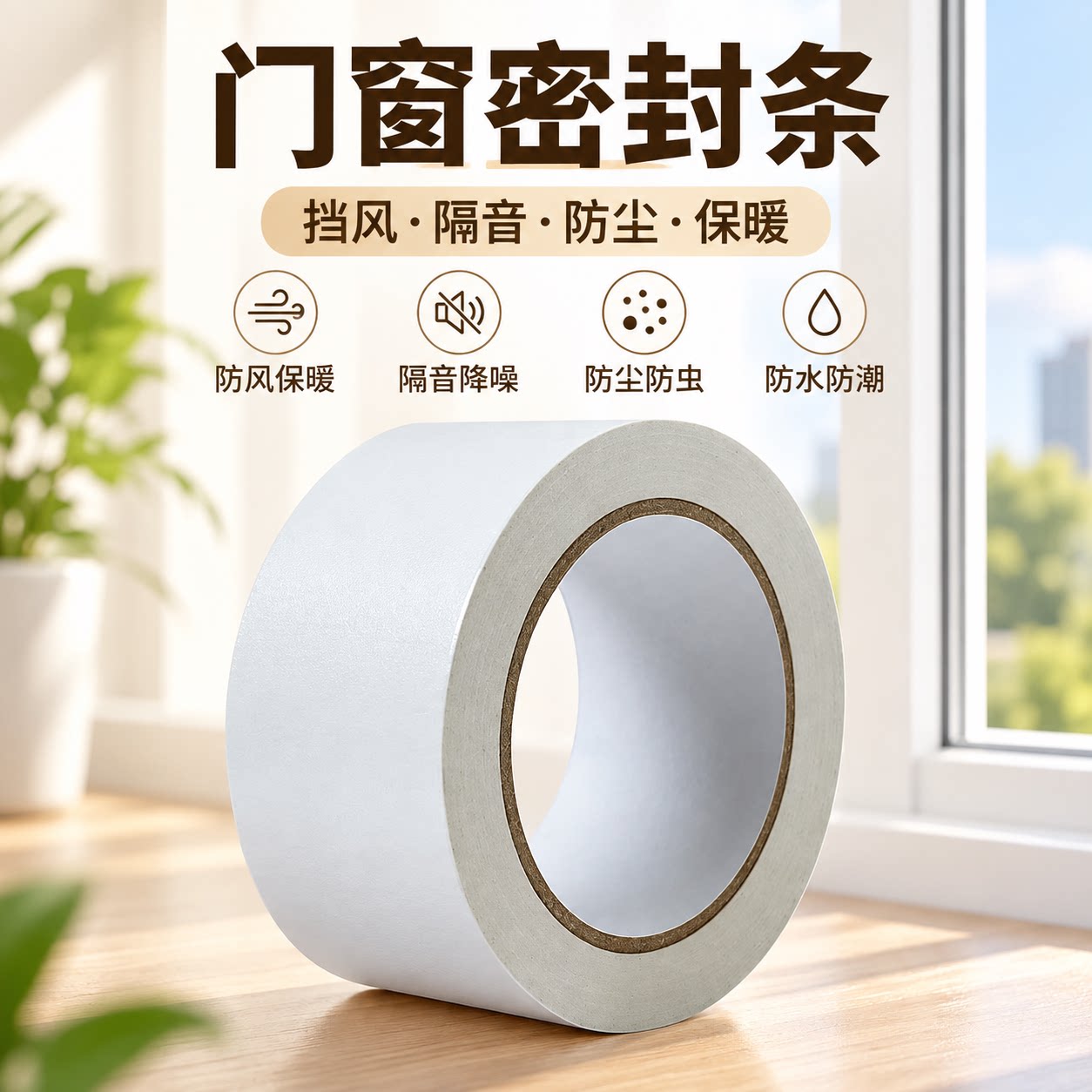 冬季加厚密封胶带防风防水保暖
