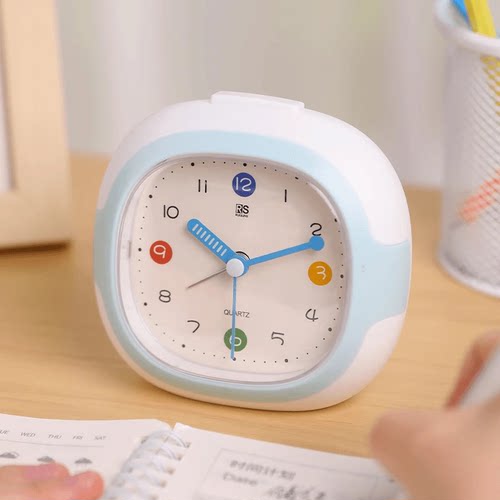 闹钟学生专用静音简约起床器多功能智能电子时钟儿童钟表男女孩