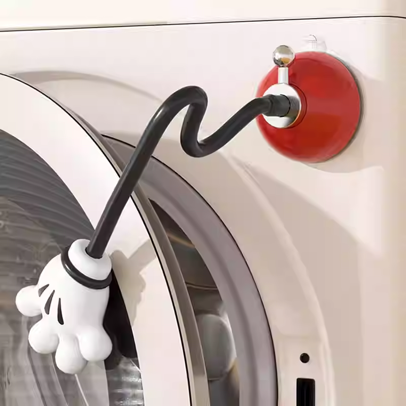 卡通吸盘洗衣机门通风固定挡支撑杆滚筒固定通风家用防撞挂钩神器