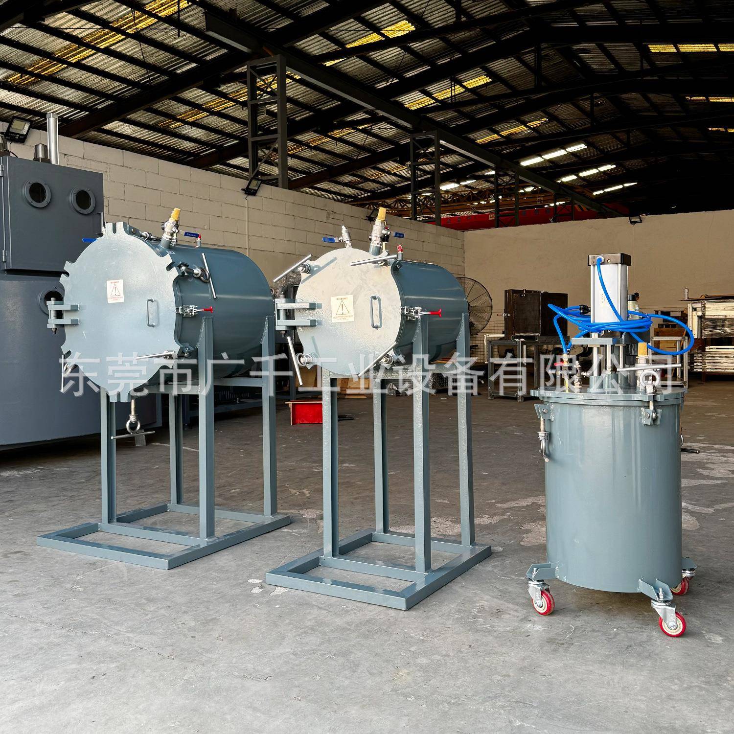 厂家直销AB胶水手板复模压力桶卧式压力缸3D打印真空复模压力桶