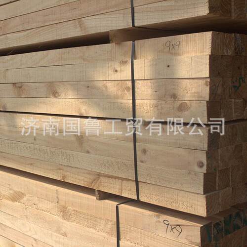 山东木材厂家供应优质筑辐射松建方  工程用建筑口料国鲁辐射木松