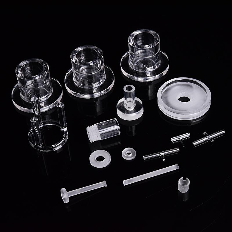 石英玻璃管方缸漏斗石英仪器石英异形u形管刻度管支持定制