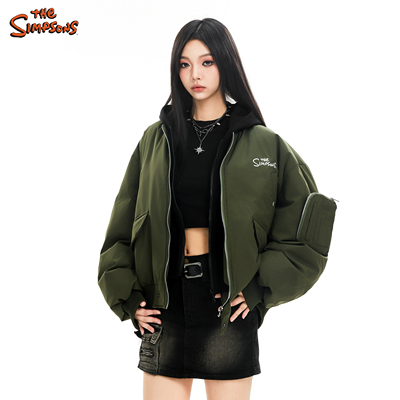 辛普森一家飞行羽绒服外套