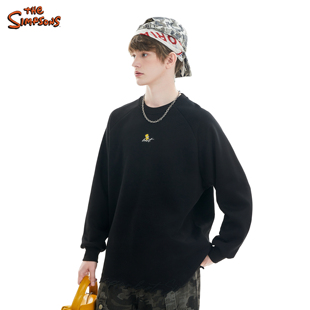 THE SIMPSONS辛普森一家2026长袖T恤情侣款潮流时尚宽松圆领印花