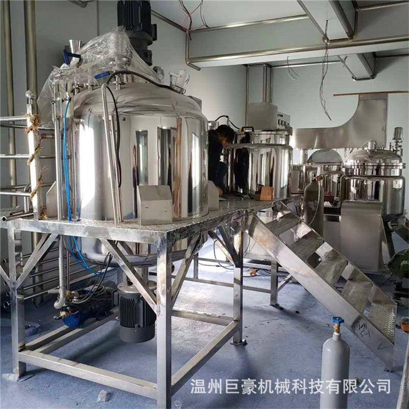 厂家优惠生产不锈钢浓稀配液罐油脂类反应釜酒精防爆搅拌罐