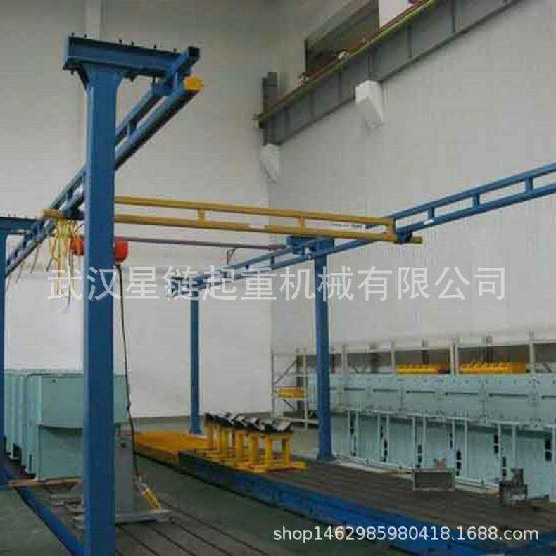 悬挂式组合式起重机KBK轨道自立式单梁行车 欧式电动葫芦起重机