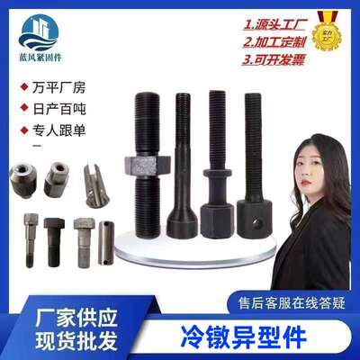 加工定制异型件热打冷镦螺丝螺栓螺母数控车床扯铣钻孔 异型件