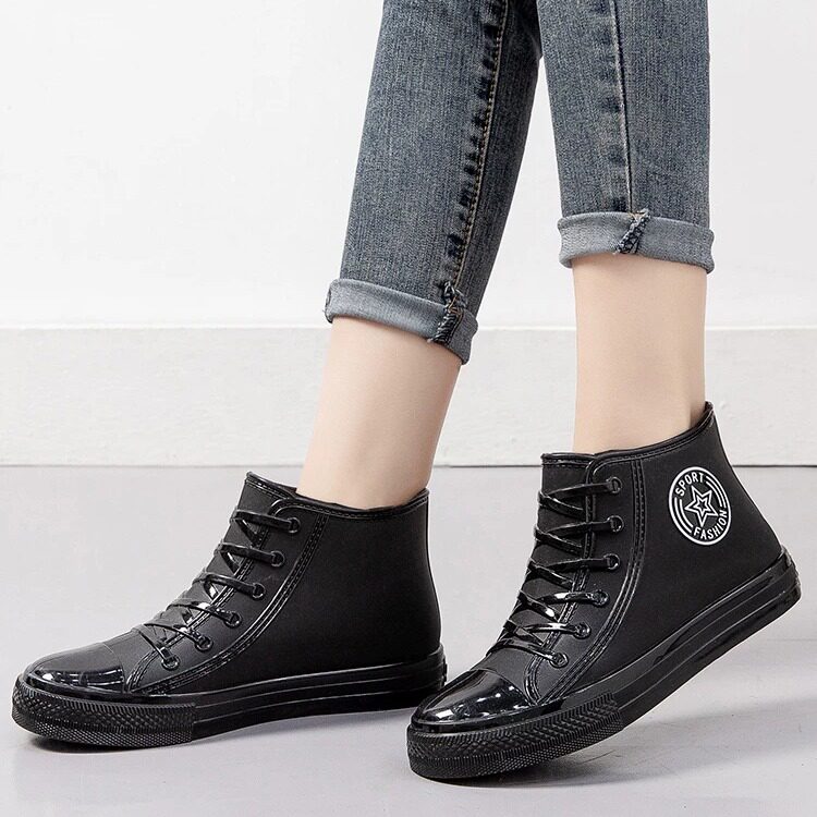 时尚款外穿雨鞋女夏季短筒雨靴软底防水套鞋防滑水靴胶鞋新款水鞋