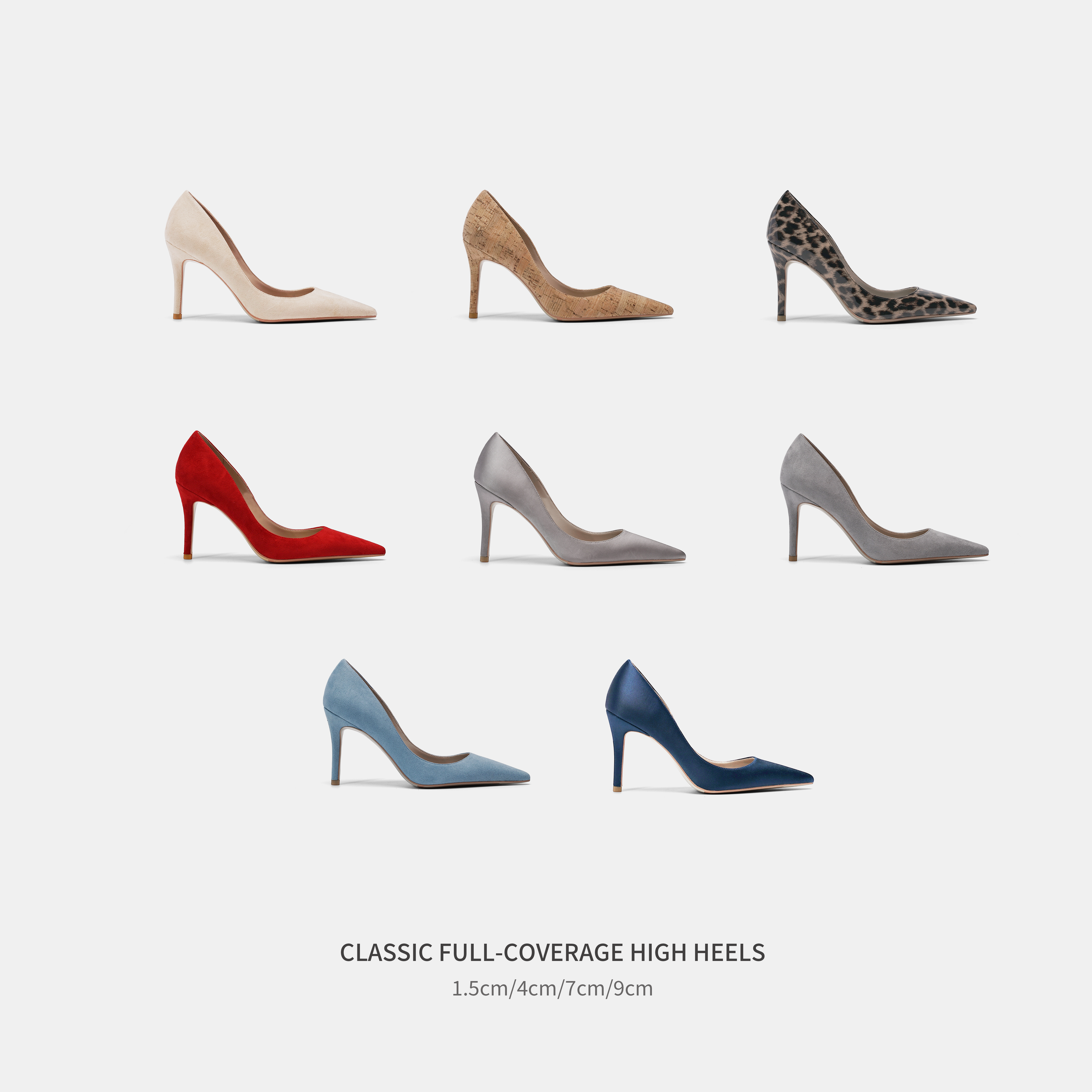 Cihi设计款定制绝美浅口高跟鞋气质高级不累脚2025新款尖头单鞋女