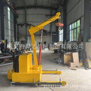 液压单臂吊车移动吊装 机械工厂车间用重型移动小吊机移动式 机