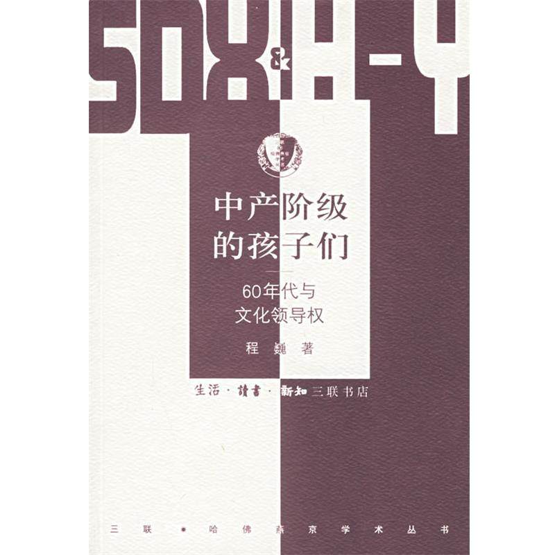 【正版书】 中产阶级的孩子们：60年代与文化领导权 程巍 著 生活·读书·新知三联书店