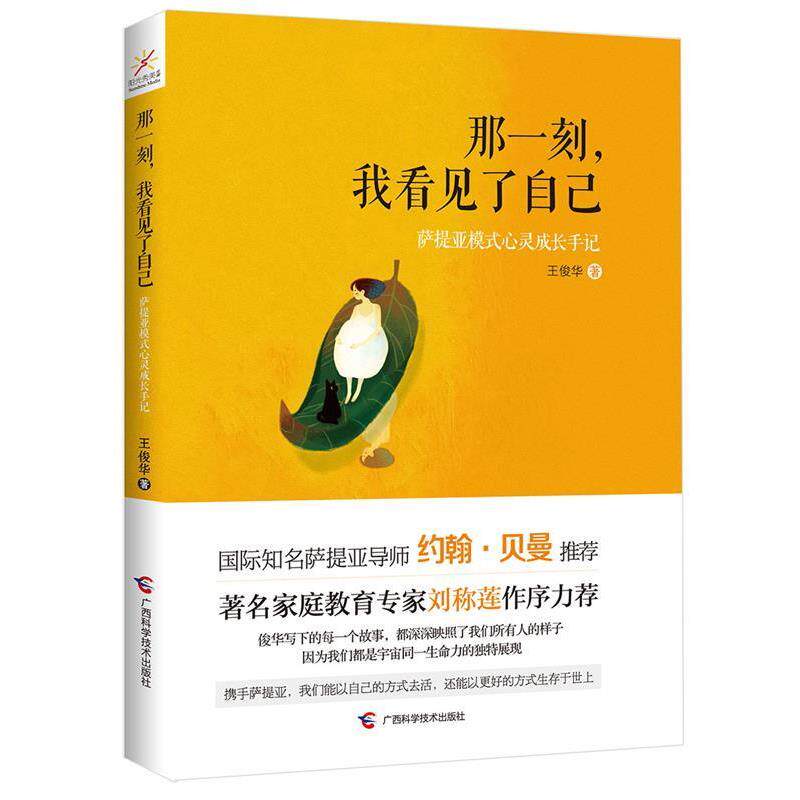 【正版书】 那一刻,我看见了自己:萨提亚模式心灵成长手记 王俊华 广西科学技术出版社