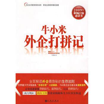 【正版书】 牛小米外企打拼记 洪湖浪 著 九州出版社