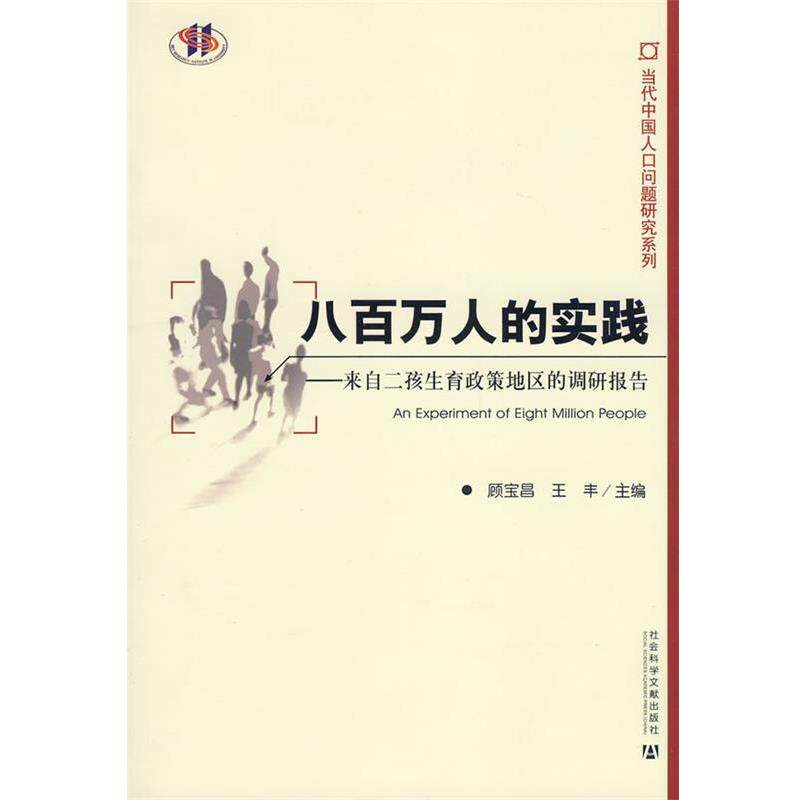 【正版书】 八百万人的实践 顾宝昌,王丰 主编 社会科学文献出版社