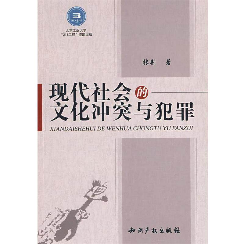【正版书】 现代社会的文化冲突与犯罪 张荆 著 知识产权出版社