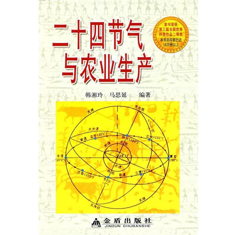 【正版书】 二十四节气与农业生产 韩湘玲 等编著 总后金盾出版社