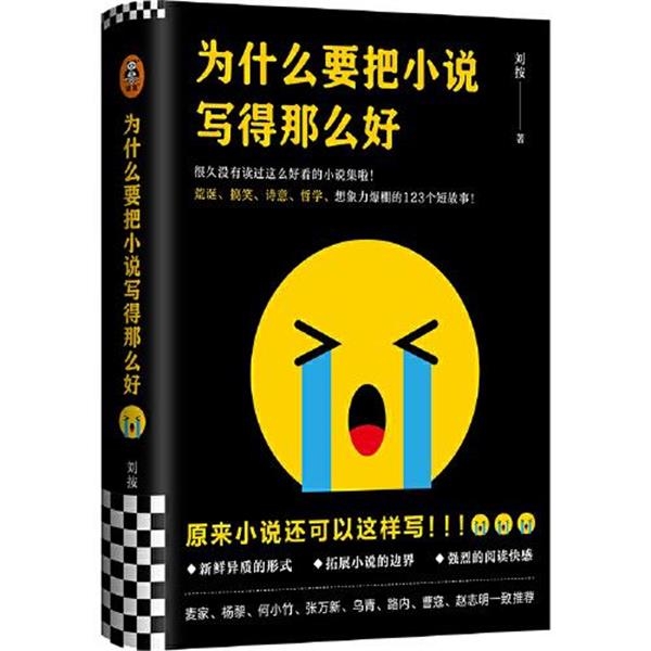 【正版书】 为什么要把小说写得那么好 刘按 江苏凤凰文艺出版社