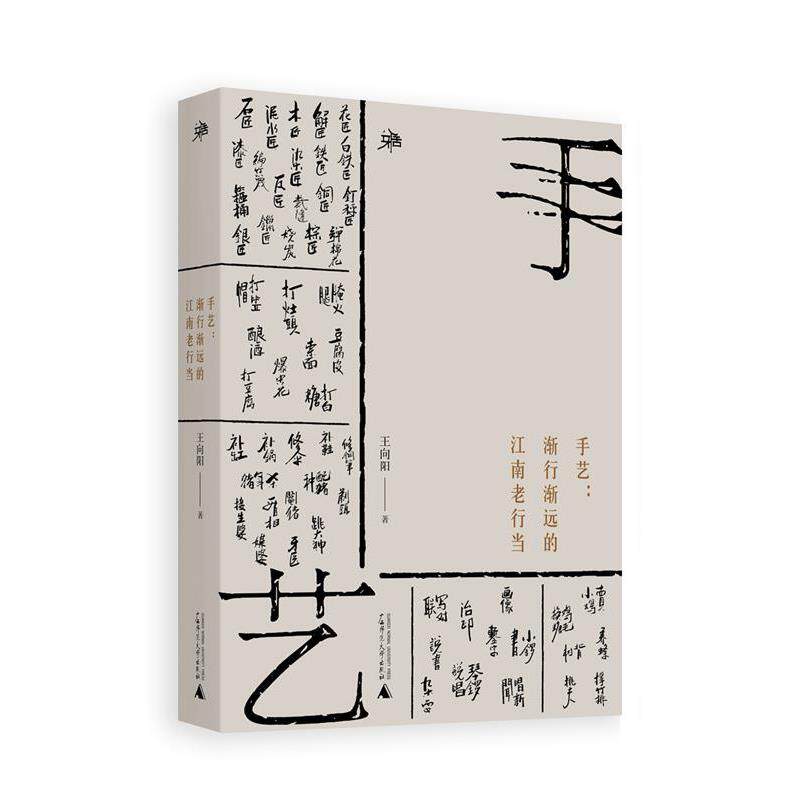 【正版书】 雅活书系 手艺:渐行渐远的江南老行当 王向阳 著 广西师范大学出版社