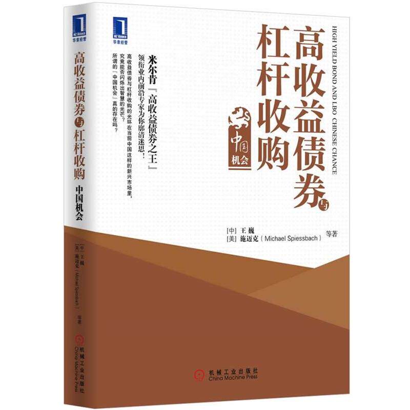 【正版书】 高收益债券与杠杆收购 王巍,(美)施迈克 著 机械工业出版社
