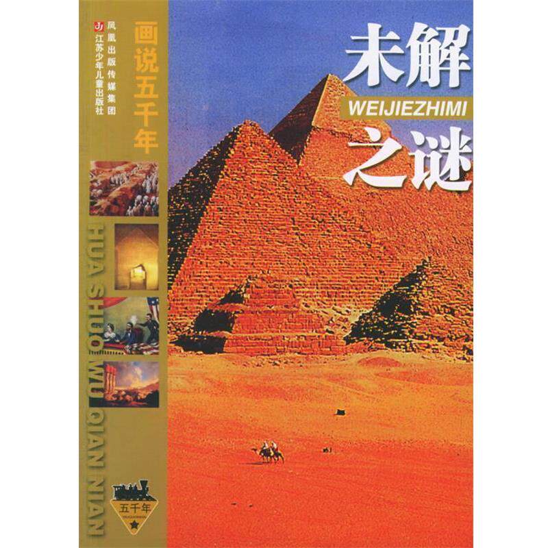 【正版书】 未解之谜 画说五千年 陈仲丹,闵凡祥 主编 江苏少年儿童出版社