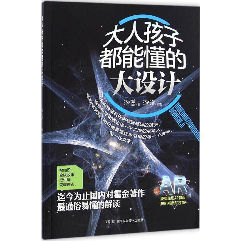 【正版书】 大人孩子都能懂的大设计 泡爸 湖南科学技术出版社