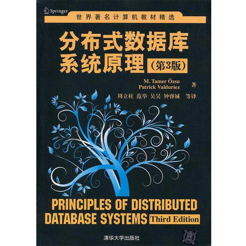 【正版书】 分布式数据库系统原理 (德)厄兹叙,(德)Valduriez. P. 著,周立柱 等译 清华大学出版社