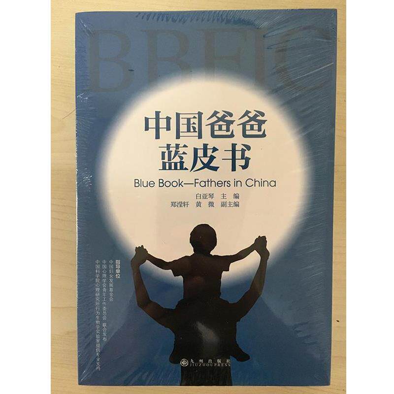 【正版书】 中国爸爸蓝皮书 白亚琴 九州出版社