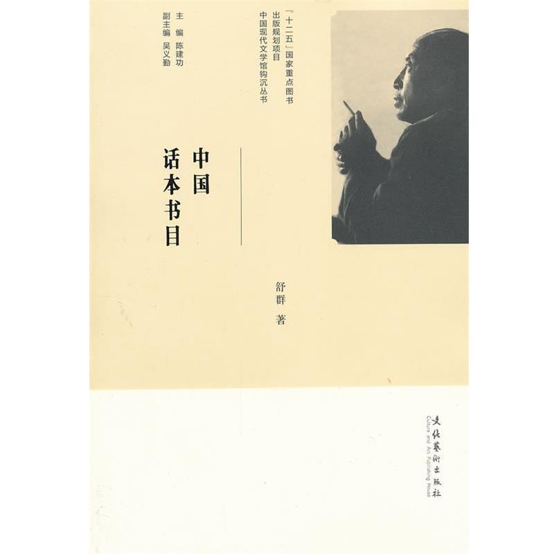 【正版书】 中国话本书目 舒群 著 文化艺术出版社