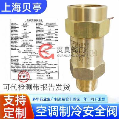 安全阀SFA-22C30T1制冷安全阀EB51FZ301开利空调