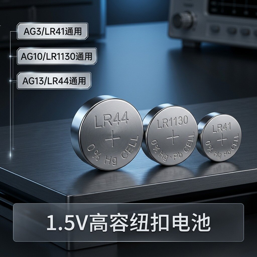 LR系列纽扣电池体温计计算器