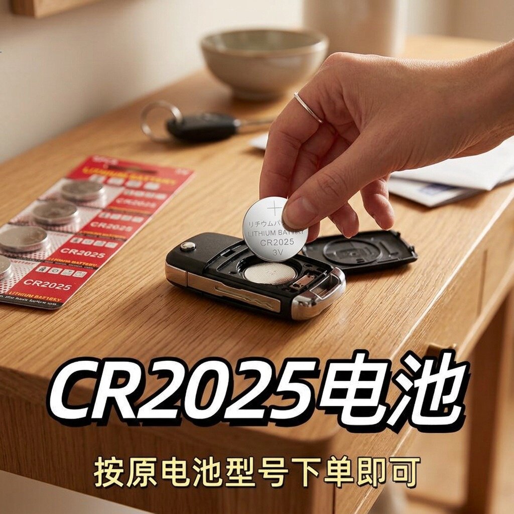 CR2025纽扣电池车钥匙血糖仪