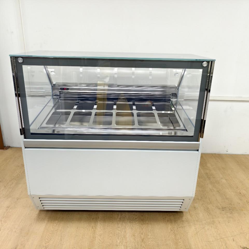 新款220∨110V12盘gelatoshowcase冰激凌展示柜厂家