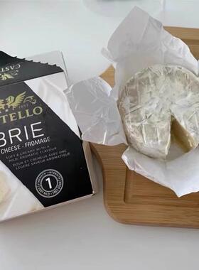 Castello嘉仕德罗丹麦布里奶酪125g安拉金文奶酪即食软质原制芝士
