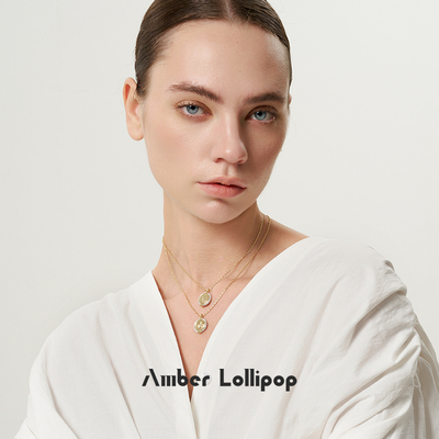 【七夕礼物】Amber Lollipop星座项链女轻奢小众高级2026新款颈链
