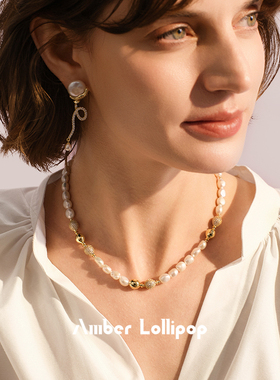 AmberLollipop告白气球串珠项链