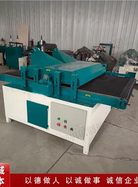 小型木工多片裁板锯 家具装饰多层板开板机机 卧式密度板多片锯开