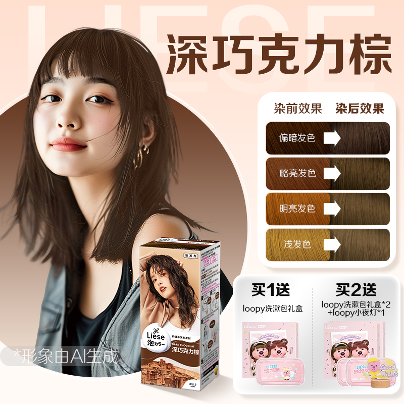 【联名礼盒】loopy礼盒染发膏