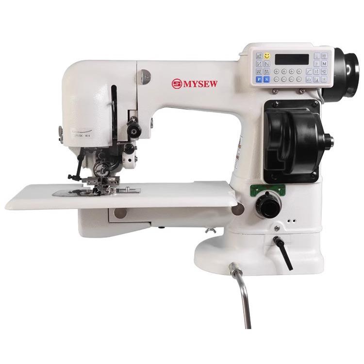 360电脑全自动双面呢暗缝机羊绒大衣仿手工侧缝中缝缝合机撬边机