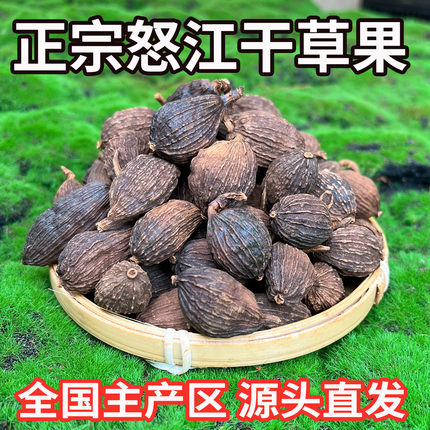 草果正宗云南怒江干草果香料调料卤肉火锅煲汤干货食材商用批发