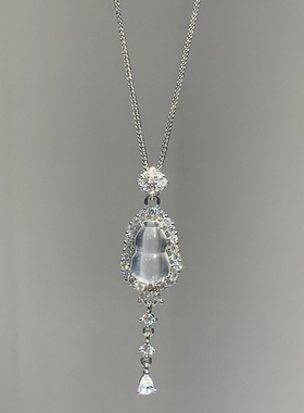 冷淡风仿玛瑙葫芦项链精致小众女